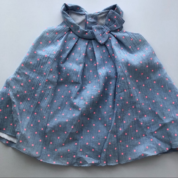 Baby Dress- Pink Polka Dot Special Occasion Carter’s - Picture 1 of 4
